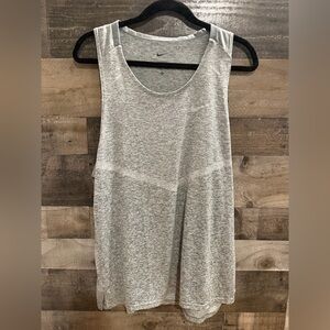 Nike Women's Heather Gray Tank Top